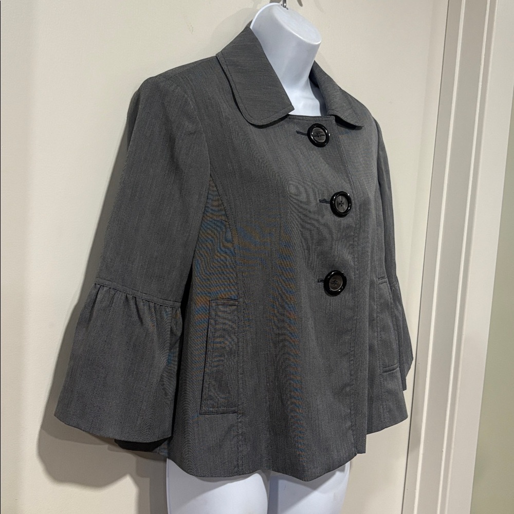 Trevan Gray Modern Swing Jacket size 8 - Picture 4 of 11